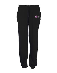 Black Jog Bottoms - Embroidered with Town End Academy Logo