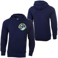 Navy Hoodie - Embroidered with Bluebell Meadow Primary School Logo