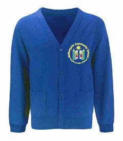 Royal Sweat Cardigan - Embroidered with Walkergate Early Years Centre logo