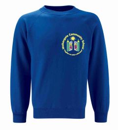 Royal Sweatshirt - Embroidered with Walkergate Early Years Centre School logo