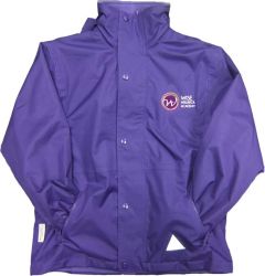 Purple Stormproof Coat - Embroidered with Welbeck Academy Logo