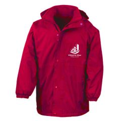Red Result Stormproof Coat - Embroidered with Witton-le-Wear Primary School logo