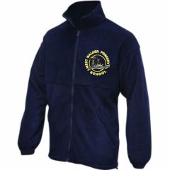 Navy Fleece - Embroidered with West Walker Primary School Logo 