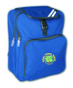 Royal Junior Backpack - Embroidered with Yohden Primary School logo