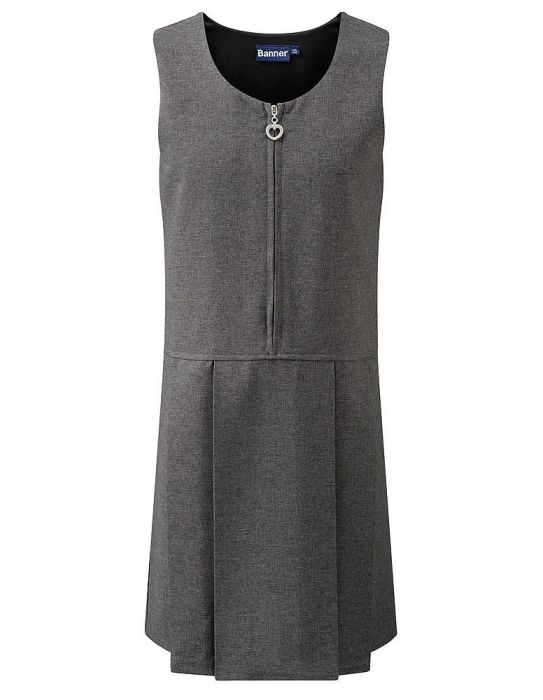 School grey pinafore hotsell