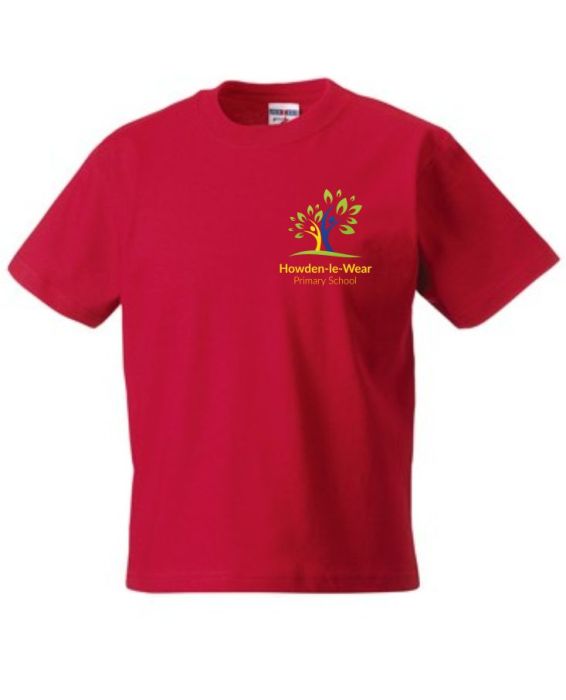 Howden Le Wear Nursery School Red Sweatshirt with Logo