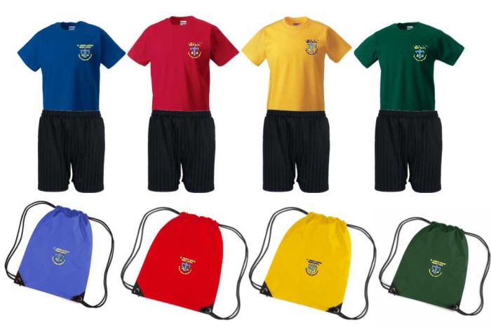 school pe kit bag